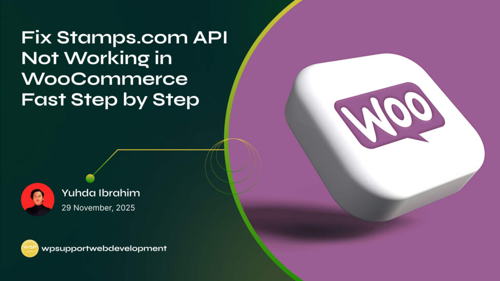 Fix Stamps.com API Not Working in WooCommerce Fast Step by Step