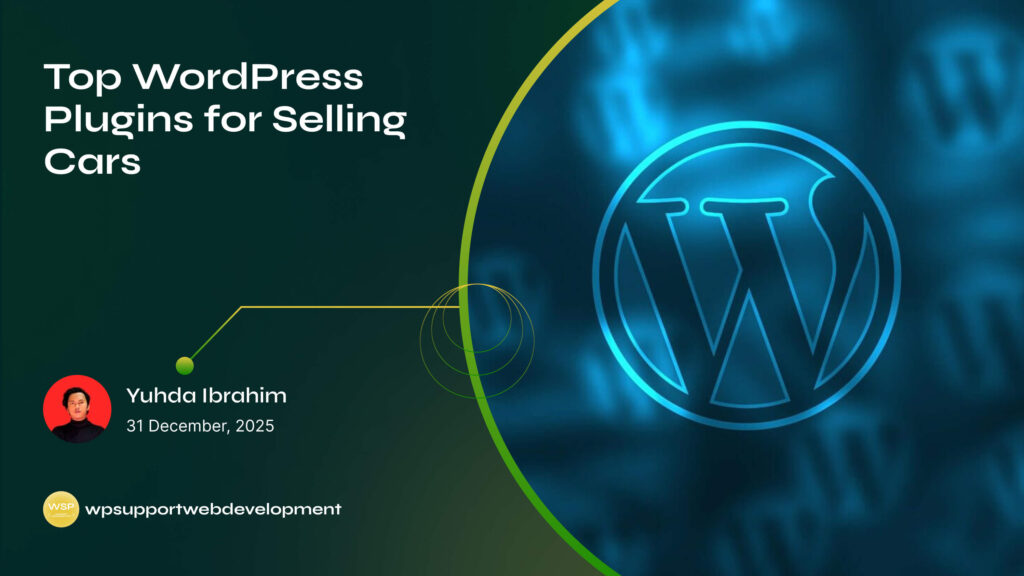 Top WordPress Plugins for Selling Cars