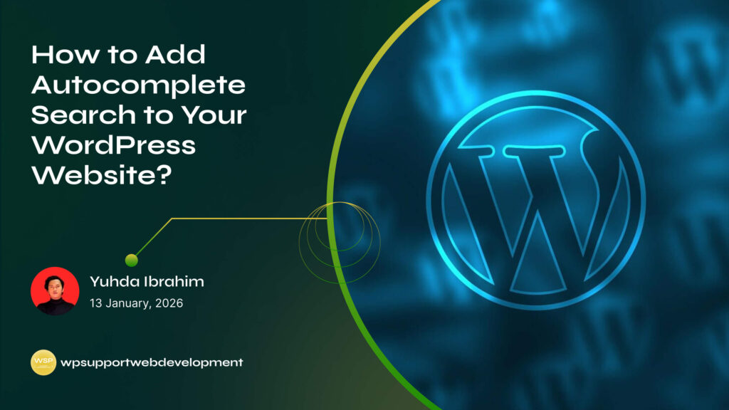 How to Add Autocomplete Search to Your WordPress Website?