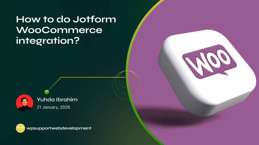 How to do Jotform WooCommerce integration?