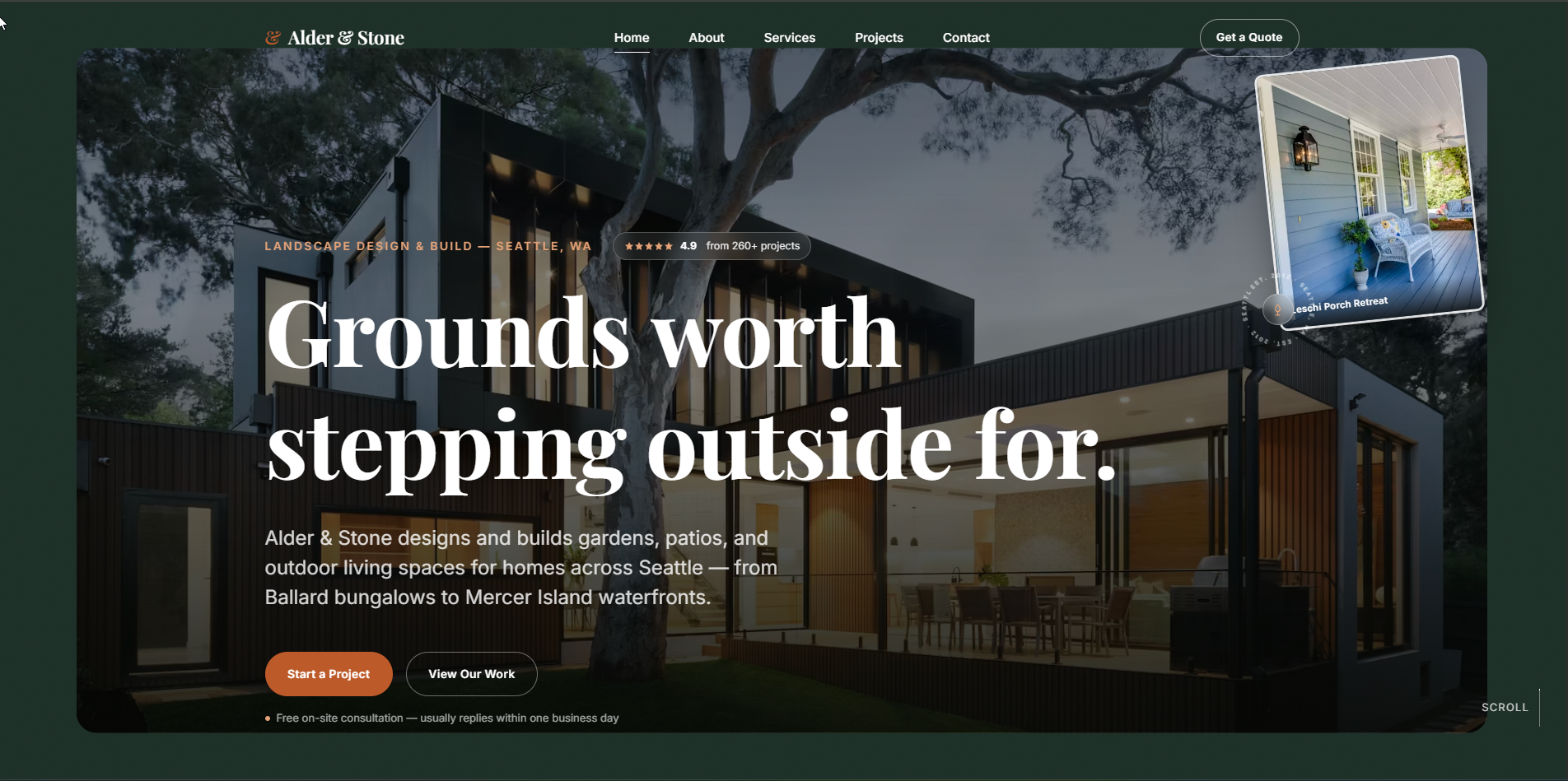 Interior Design Website